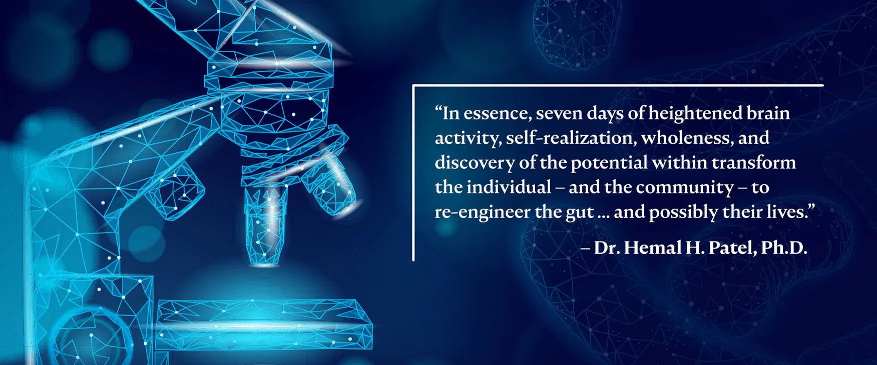 來自希摩爾．帕特爾博士的一封信